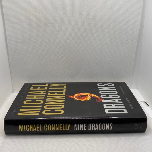 Michael Connelly Nine Dragons Hardcover First Edition with Dust Jacket - Picture 2 of 15